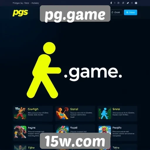 Acessibilidade e interface do site pg.game